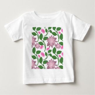 T-shirt Pour Bébé Magnifique motif floral coloré