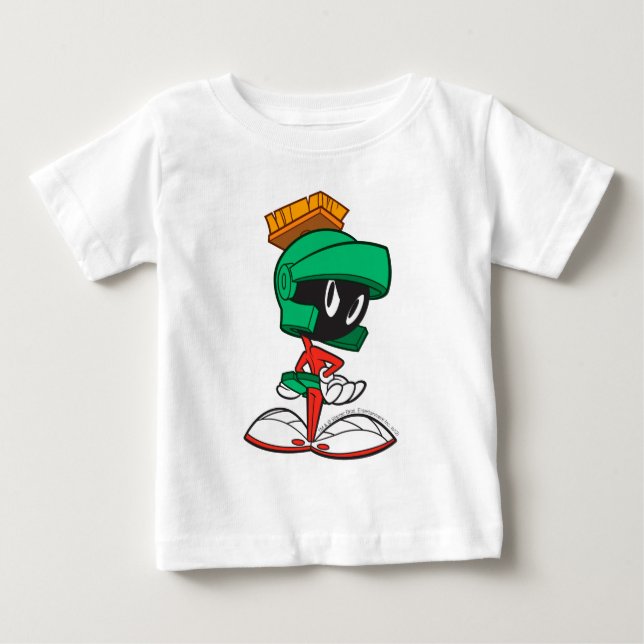 T-shirt Pour Bébé Main sur les hanches MARVIN LE MARTIAN™ (Devant)