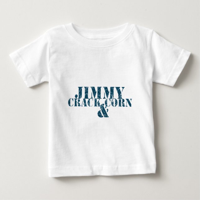 T-shirt Pour Bébé Maïs de fente de Jimmy et (Devant)