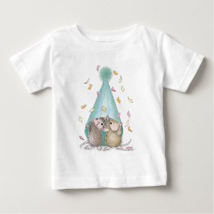 T-shirt Pour Bébé Maison-Souris Designs® -