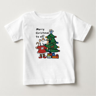 T-shirt Pour Bébé Maisy vous souhaite un Joyeux Noël