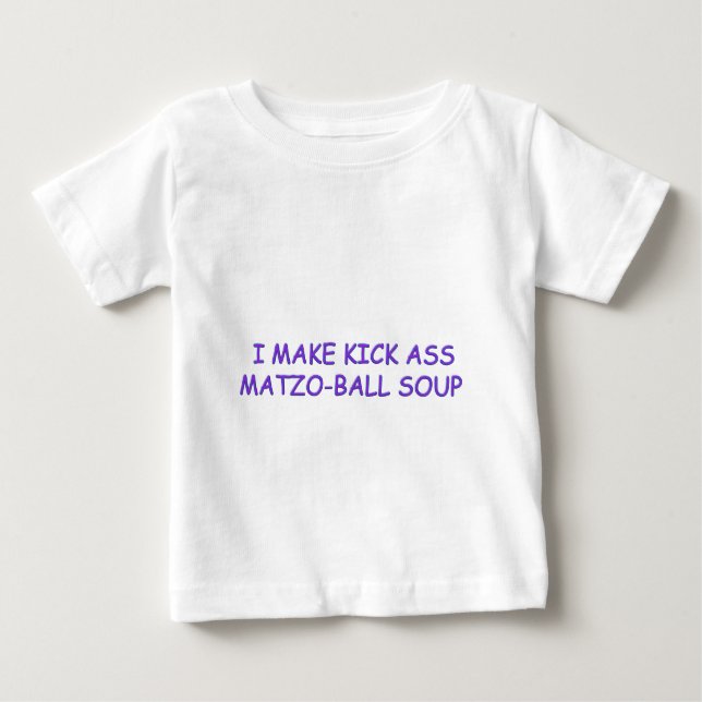 T-shirt Pour Bébé MAÎTRE et pâque Pesach de MATZO-BALL (Devant)
