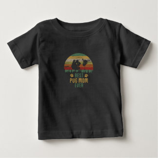T-shirt Pour Bébé maman carlin