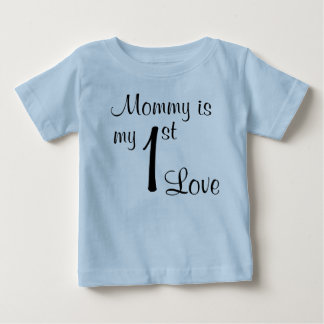 T-shirt Pour Bébé Maman est mon 1er amour