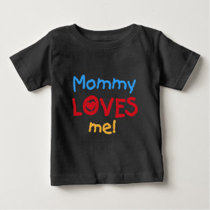 T-shirt Pour Bébé Maman m'aime