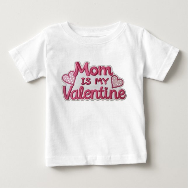 T-shirt Pour Bébé Mama's Love (Devant)