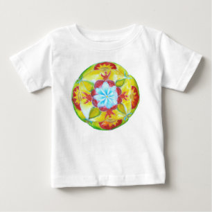 T-shirt Pour Bébé Mandala Baby Bodysuit