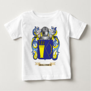 T-shirt Pour Bébé Manteau de Maloney des bras (crête de famille)
