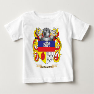T-shirt Pour Bébé Manteau de McAvoy des bras (crête de famille)