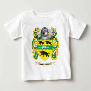 T-shirt Pour Bébé Manteau de Sweeney des bras (crête de famille)