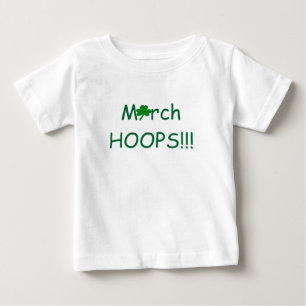 T-shirt Pour Bébé Marche HOOPS Shamrocks Filles de nourrissons