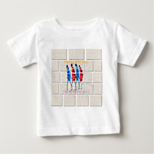 T-shirt Pour Bébé Marcher Avec Jésus Hakuna Matata Inspiré Beautifu