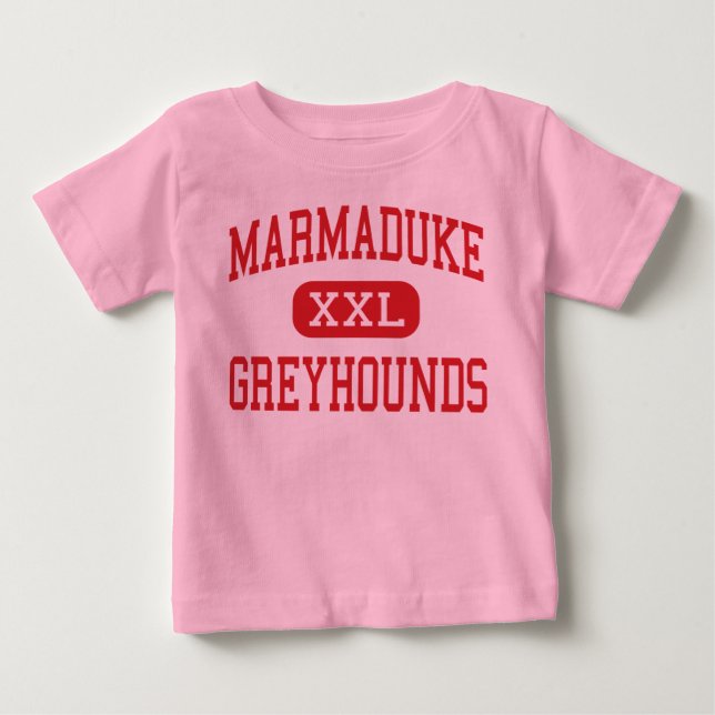 T-shirt Pour Bébé Marmaduke - Greyhounds - High - Marmaduke Arkansas (Devant)