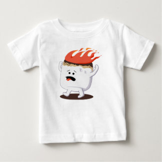 T-shirt Pour Bébé Marshmallow flamboyant