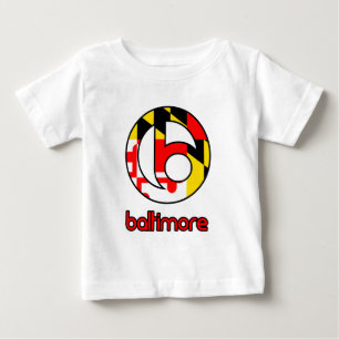 T-shirt Pour Bébé Maryland de Baltimore