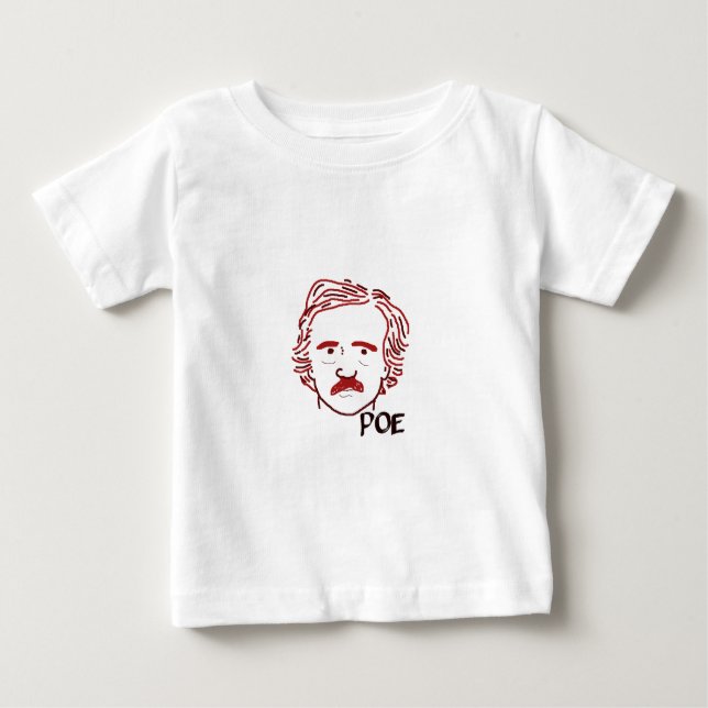 T-shirt Pour Bébé Masque du Poe rouge (Devant)