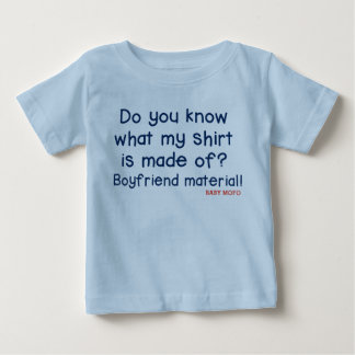 T-SHIRT POUR BÉBÉ MATÉRIAU DE L'AMI