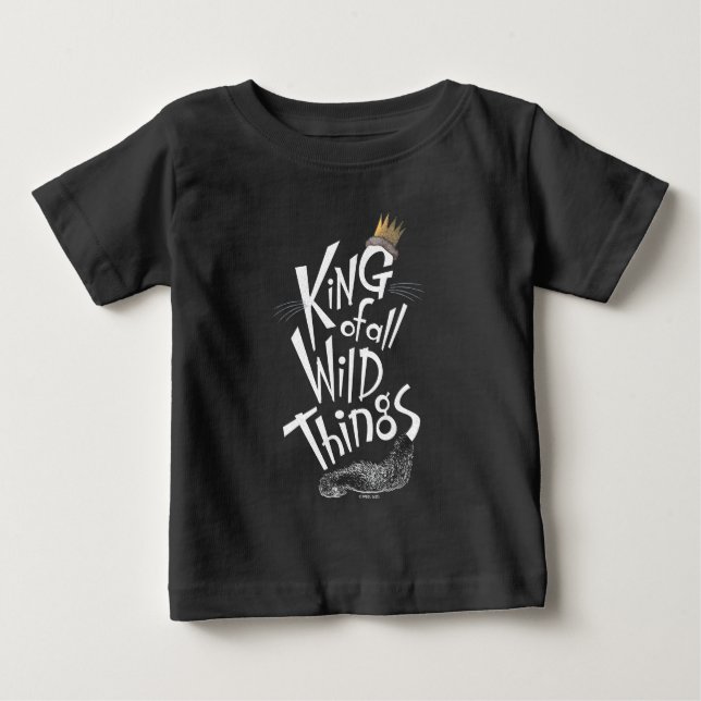 T-shirt Pour Bébé Max. | Le Roi de toutes les choses sauvages (Devant)