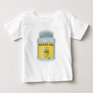 T-shirt Pour Bébé Médecine alternative à l'huile de serpent