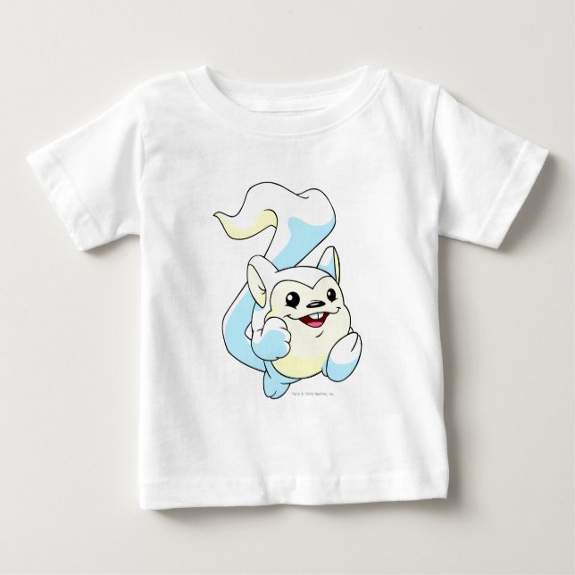 T-shirt Pour Bébé Meerca White (Devant)