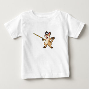 T-shirt Pour Bébé Meerkat avec Casquette et bâton de marche