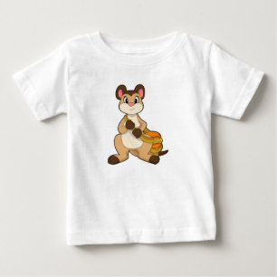 T-shirt Pour Bébé Meerkat avec sac