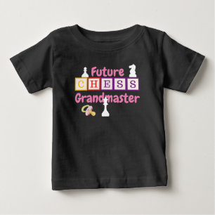 T-shirt Pour Bébé Meilleur Grand Maître d'échecs Futur