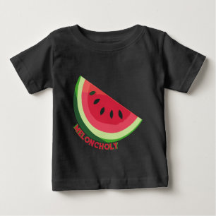 T-shirt Pour Bébé Mélancolie