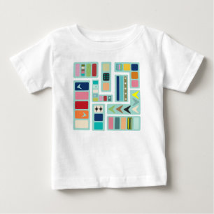 T-shirt Pour Bébé Mélange moderne du milieu du siècle