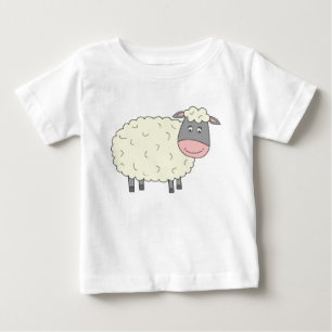 T-shirt Pour Bébé Mélange mouton