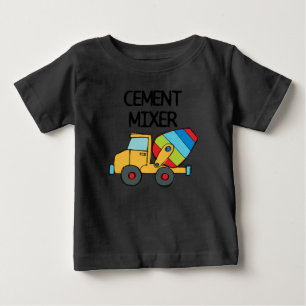 T-shirt Pour Bébé Mélangeur de ciment
