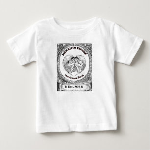 T-shirt Pour Bébé Memento Vivere   Art Bond Ange Vintage