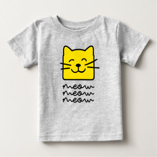 T-shirt Pour Bébé Meow Meow