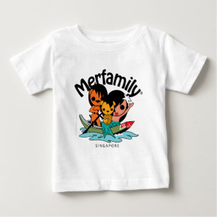 T-shirt Pour Bébé Merfamily® Singapore Sampan
