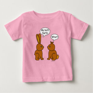 T-shirt Pour Bébé Mes maux de bout ! - Ce qui ?