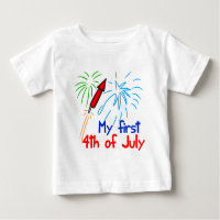 Mes premiers 4 juillet feux d'artifice mignons