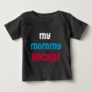 T-shirt Pour Bébé Mes roches de maman