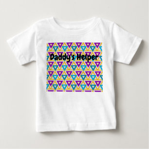 T-shirt Pour Bébé Mesh triangle Bauhaus
