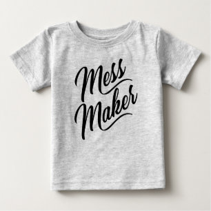 T-shirt Pour Bébé Mess Maker