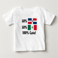 Mexicain du Dominicain 50% de 50% 100% mignon