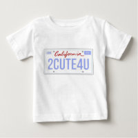 mignon chemise de licence en Californie pour garço