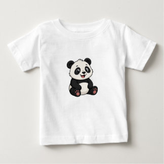 T-shirt Pour Bébé Mignon Vêtement de Panda de Dessin Animé pour Bébé