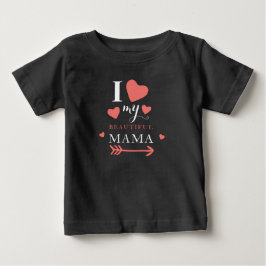 T-shirt Pour Bébé Mignonne J'aime ma belle maman