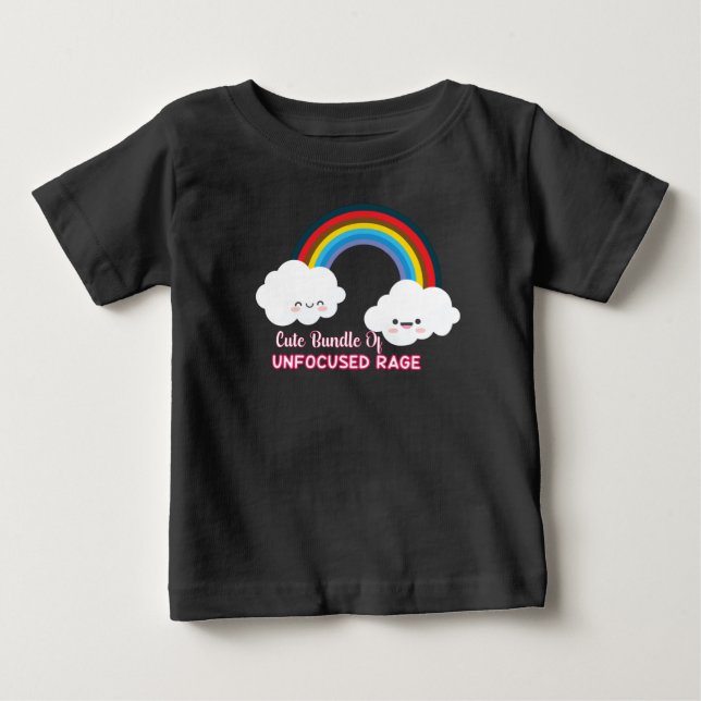 T-shirt Pour Bébé Mignonne Offre De Gamme Non Concentrée (Devant)