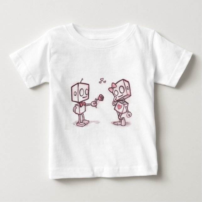 T-shirt Pour Bébé Mignonne pour le bébé. (Devant)