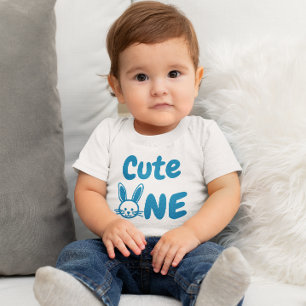 T-shirt Pour Bébé Mignonne un 1er anniversaire de Pâques