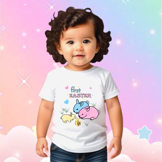T-shirt Pour Bébé Mignons lapins (Créateur téléchargé)