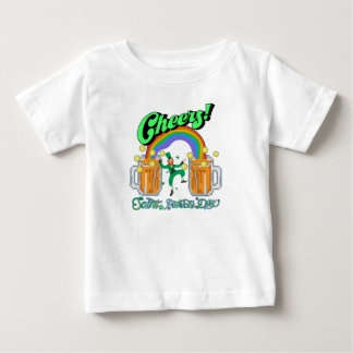 T-shirt Pour Bébé Mikitiez verdoyante Saint Patrick's Day irishbeer