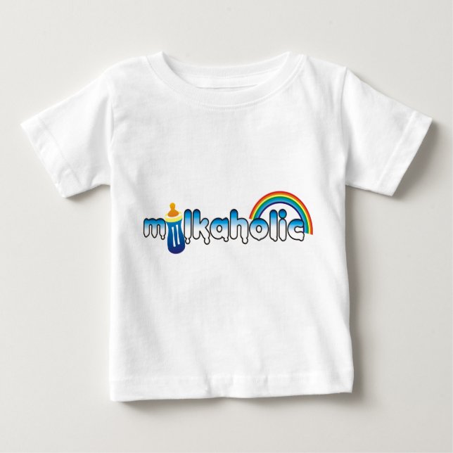 T-shirt Pour Bébé milkaholic (Devant)