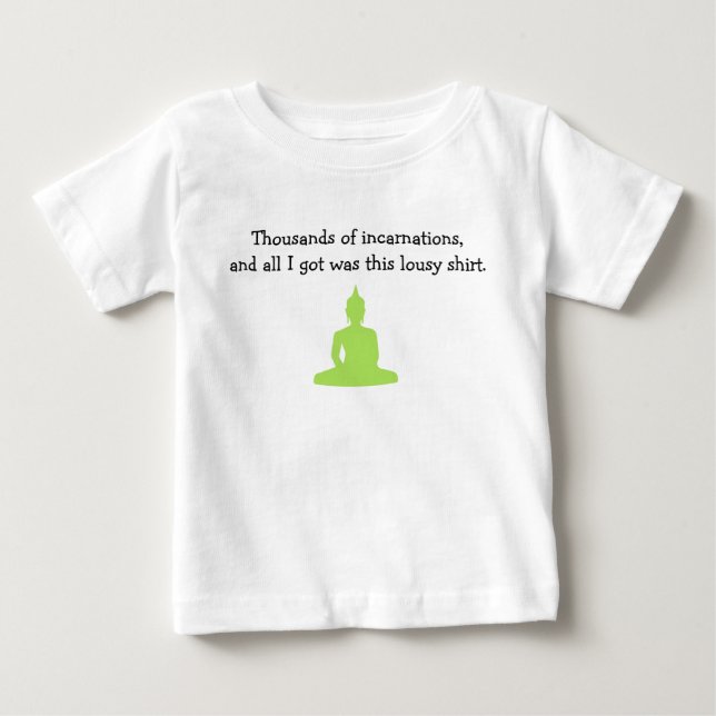 T-shirt Pour Bébé Milliers de pièce en t de bébé d'incarnations (Devant)